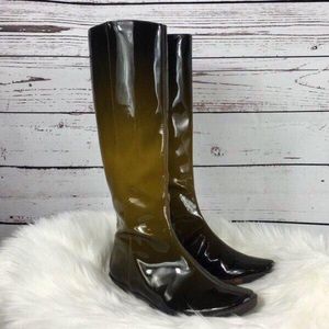 BRANDNEW Aquatalia Ombre Rainboots Size US 6.5